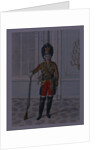 Officer of the Life Guards Cavalry Regiment in 1764-1796, Early 1840s by Mikhail Ivanovich Terebenev