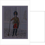 Officer of the Life Guards Cavalry Regiment in 1764-1796, Early 1840s by Mikhail Ivanovich Terebenev