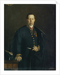 Portrait of the artist Pyotr Basin, 1857 by Nikanor Leontievich Tiutriumov