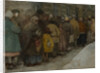 The Queue, ca 1921 by Alexander Ivanovich Vakhrameyev