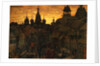 Ancient Moskow. Street in Kitay-gorod in the 17 century, 1900 by Appolinari Mikhaylovich Vasnetsov