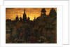 Ancient Moskow. Street in Kitay-gorod in the 17 century, 1900 by Appolinari Mikhaylovich Vasnetsov