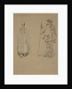 Snow Maiden and Lel. Costume design for the opera Snow Maiden by N. Rimsky-Korsakov, 1885 by Viktor Mikhaylovich Vasnetsov