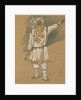 Grandfather Frost. Costume design for the opera Snow Maiden by N. Rimsky-Korsakov, 1885 by Viktor Mikhaylovich Vasnetsov