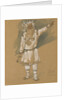 Grandfather Frost. Costume design for the opera Snow Maiden by N. Rimsky-Korsakov, 1885 by Viktor Mikhaylovich Vasnetsov