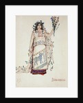 Spring Beauty. Costume design for the opera Snow Maiden by N. Rimsky-Korsakov by Viktor Mikhaylovich Vasnetsov