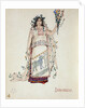 Spring Beauty. Costume design for the opera Snow Maiden by N. Rimsky-Korsakov by Viktor Mikhaylovich Vasnetsov