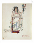 Spring Beauty. Costume design for the opera Snow Maiden by N. Rimsky-Korsakov by Viktor Mikhaylovich Vasnetsov