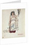 Spring Beauty. Costume design for the opera Snow Maiden by N. Rimsky-Korsakov by Viktor Mikhaylovich Vasnetsov