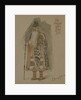 Tsar Berendey. Costume design for the opera Snow Maiden by N. Rimsky-Korsakov, 1885 by Viktor Mikhaylovich Vasnetsov