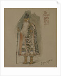 Tsar Berendey. Costume design for the opera Snow Maiden by N. Rimsky-Korsakov, 1885 by Viktor Mikhaylovich Vasnetsov