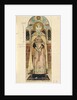 Eudoxia of Moscow (Study for frescos in the St Vladimirs Cathedral of Kiev), 1884-1889 by Viktor Mikhaylovich Vasnetsov