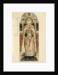 Eudoxia of Moscow (Study for frescos in the St Vladimirs Cathedral of Kiev), 1884-1889 by Viktor Mikhaylovich Vasnetsov