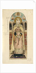 Eudoxia of Moscow (Study for frescos in the St Vladimirs Cathedral of Kiev), 1884-1889 by Viktor Mikhaylovich Vasnetsov
