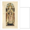 Eudoxia of Moscow (Study for frescos in the St Vladimirs Cathedral of Kiev), 1884-1889 by Viktor Mikhaylovich Vasnetsov