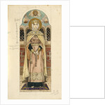 Eudoxia of Moscow (Study for frescos in the St Vladimirs Cathedral of Kiev), 1884-1889 by Viktor Mikhaylovich Vasnetsov