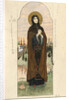 Saint Euphrosyne of Polatsk (Study for frescos in the St Vladimirs Cathedral of Kiev), 1884-1889 by Viktor Mikhaylovich Vasnetsov
