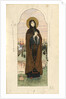 Saint Euphrosyne of Polatsk (Study for frescos in the St Vladimirs Cathedral of Kiev), 1884-1889 by Viktor Mikhaylovich Vasnetsov