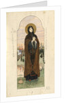 Saint Euphrosyne of Polatsk (Study for frescos in the St Vladimirs Cathedral of Kiev), 1884-1889 by Viktor Mikhaylovich Vasnetsov
