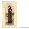 Saint Euphrosyne of Polatsk (Study for frescos in the St Vladimirs Cathedral of Kiev), 1884-1889 by Viktor Mikhaylovich Vasnetsov