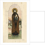 Saint Euphrosyne of Polatsk (Study for frescos in the St Vladimirs Cathedral of Kiev), 1884-1889 by Viktor Mikhaylovich Vasnetsov