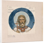 Saint Theodore the Varangian (Study for frescos in the St Vladimirs Cathedral of Kiev), 1884-1889 by Viktor Mikhaylovich Vasnetsov