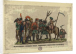 Grande Armée under escort of Starosta Vasilisa, after 1812 by Alexei Gavrilovich Venetsianov