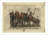 Grande Armée under escort of Starosta Vasilisa, after 1812 by Alexei Gavrilovich Venetsianov