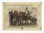 Grande Armée under escort of Starosta Vasilisa, after 1812 by Alexei Gavrilovich Venetsianov