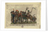 Grande Armée under escort of Starosta Vasilisa, after 1812 by Alexei Gavrilovich Venetsianov