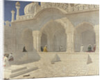 The Pearl Mosque (Moti Masjid), Delhi, 1880s by Vasili Vasilyevich Vereshchagin
