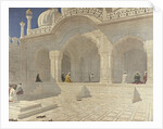 The Pearl Mosque (Moti Masjid), Delhi, 1880s by Vasili Vasilyevich Vereshchagin