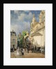 Coming out of a Church, 1870s-1880s by Mikhail Yakovlevich Villie