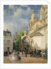 Coming out of a Church, 1870s-1880s by Mikhail Yakovlevich Villie