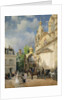 Coming out of a Church, 1870s-1880s by Mikhail Yakovlevich Villie
