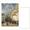 Coming out of a Church, 1870s-1880s by Mikhail Yakovlevich Villie