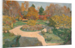 Garden in Autumn by Sergei Arsenyevich Vinogradov