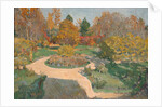 Garden in Autumn by Sergei Arsenyevich Vinogradov