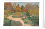 Garden in Autumn by Sergei Arsenyevich Vinogradov