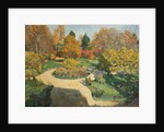 The Garden in Autumn, 1910 by Sergei Arsenyevich Vinogradov