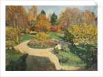 The Garden in Autumn, 1910 by Sergei Arsenyevich Vinogradov