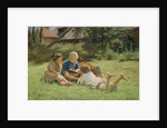Children, 1890s by Sergei Arsenyevich Vinogradov