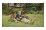 Children, 1890s by Sergei Arsenyevich Vinogradov