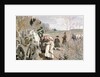 Hunting at the time of the tsar Peter The Great, 1907 by Sergei Arsenyevich Vinogradov