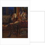 Lady with Book in an Interior, 1917 by Sergei Arsenyevich Vinogradov