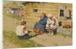 Waiting In the Sun, 1894 by Sergei Arsenyevich Vinogradov