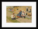Waiting In the Sun, 1894 by Sergei Arsenyevich Vinogradov