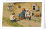 Waiting In the Sun, 1894 by Sergei Arsenyevich Vinogradov