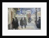 Moscow Street, 1922 by Sergei Arsenyevich Vinogradov