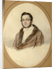 Portrait of Yakov Nikolayevich Kalinovsky, 1836 by Mikhail Prokopyevich Vishnevitsky